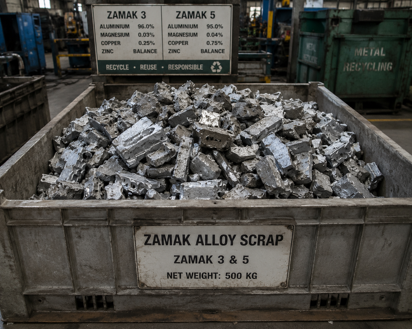 Zamak Alloy Scrap